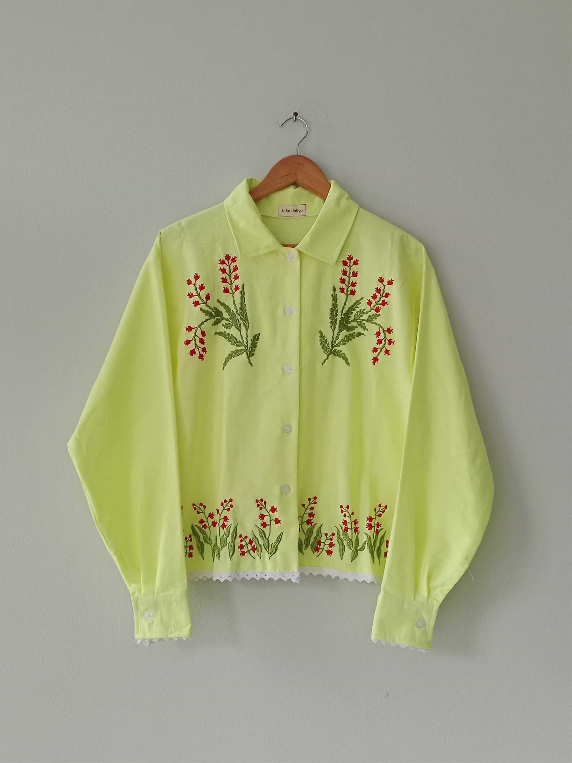 Ronne Embroidery Longsleeve Shirt