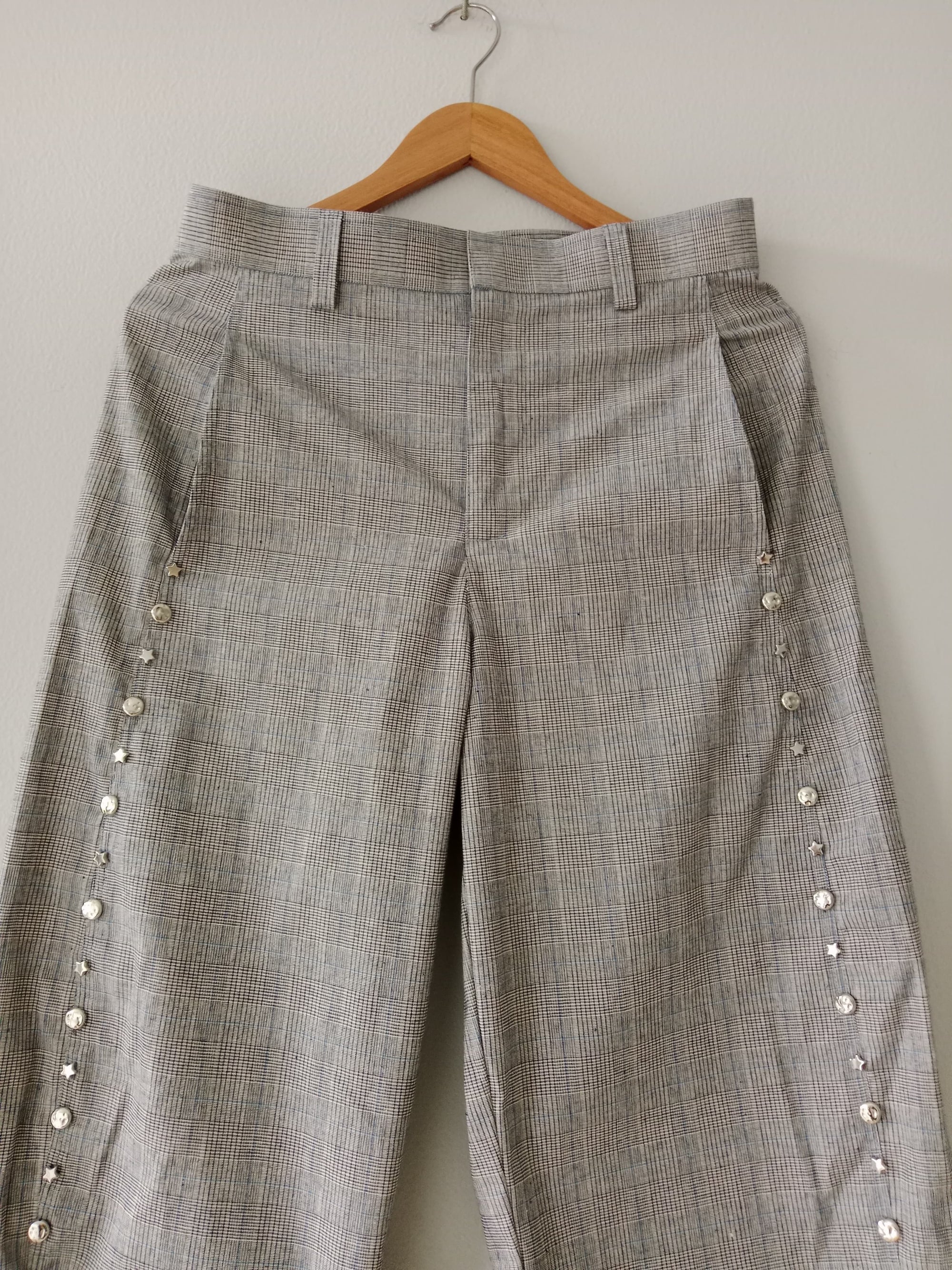 Allen Beaded Pants Grey