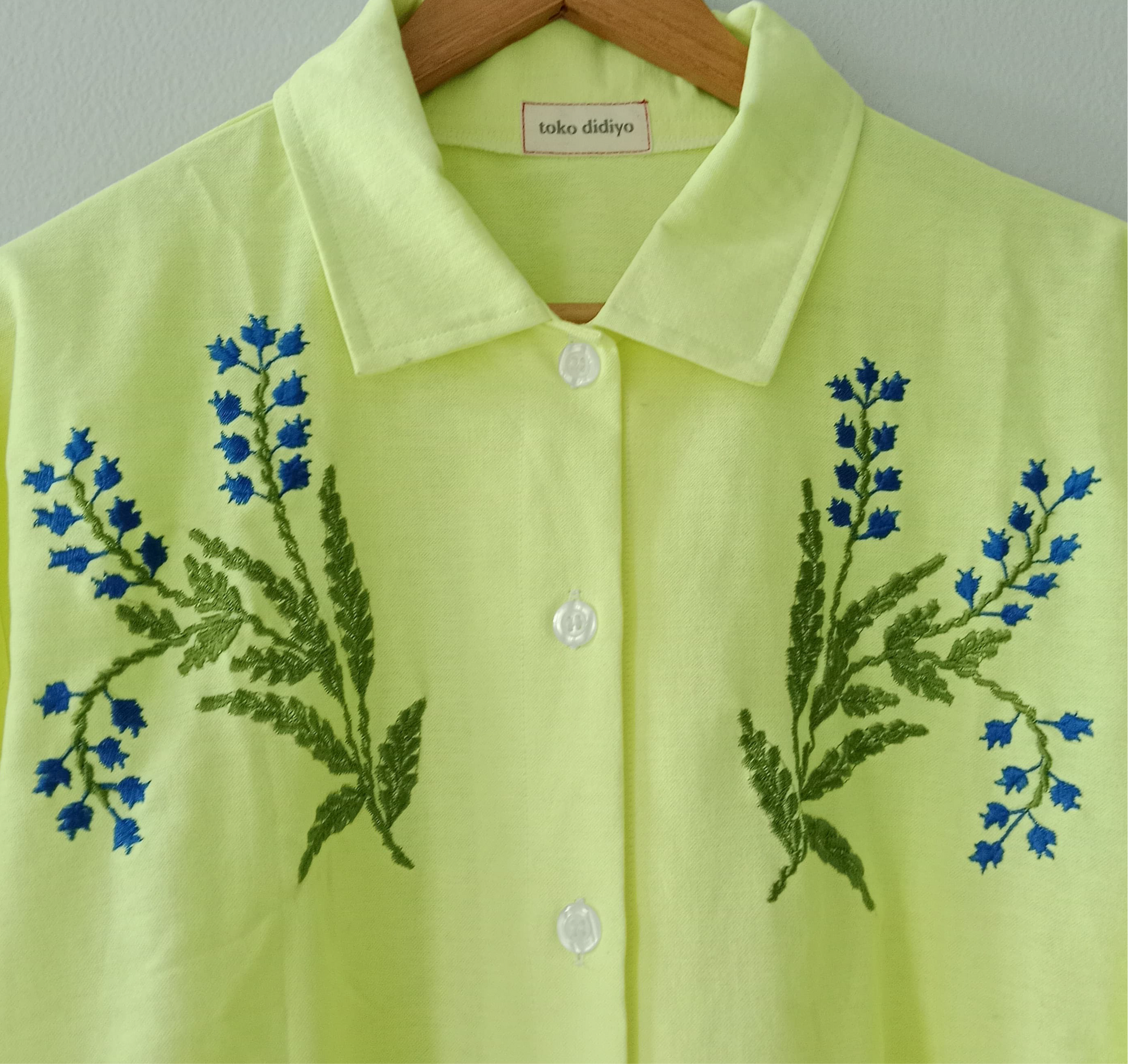 Ronne Embroidery Longsleeve Shirt