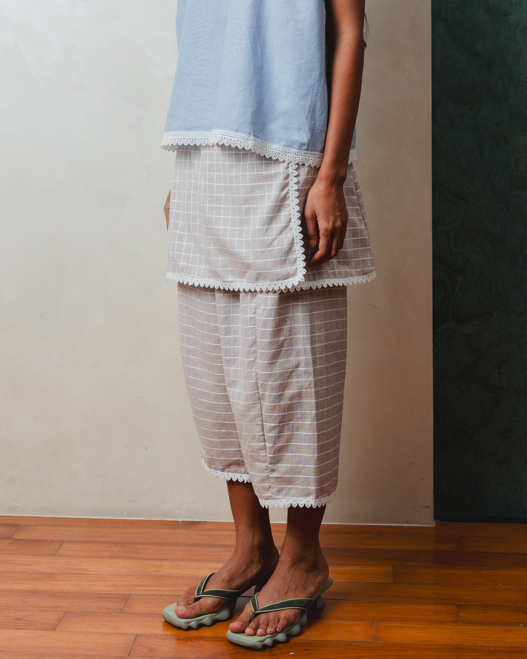 Amber Mini Wrap Skirt