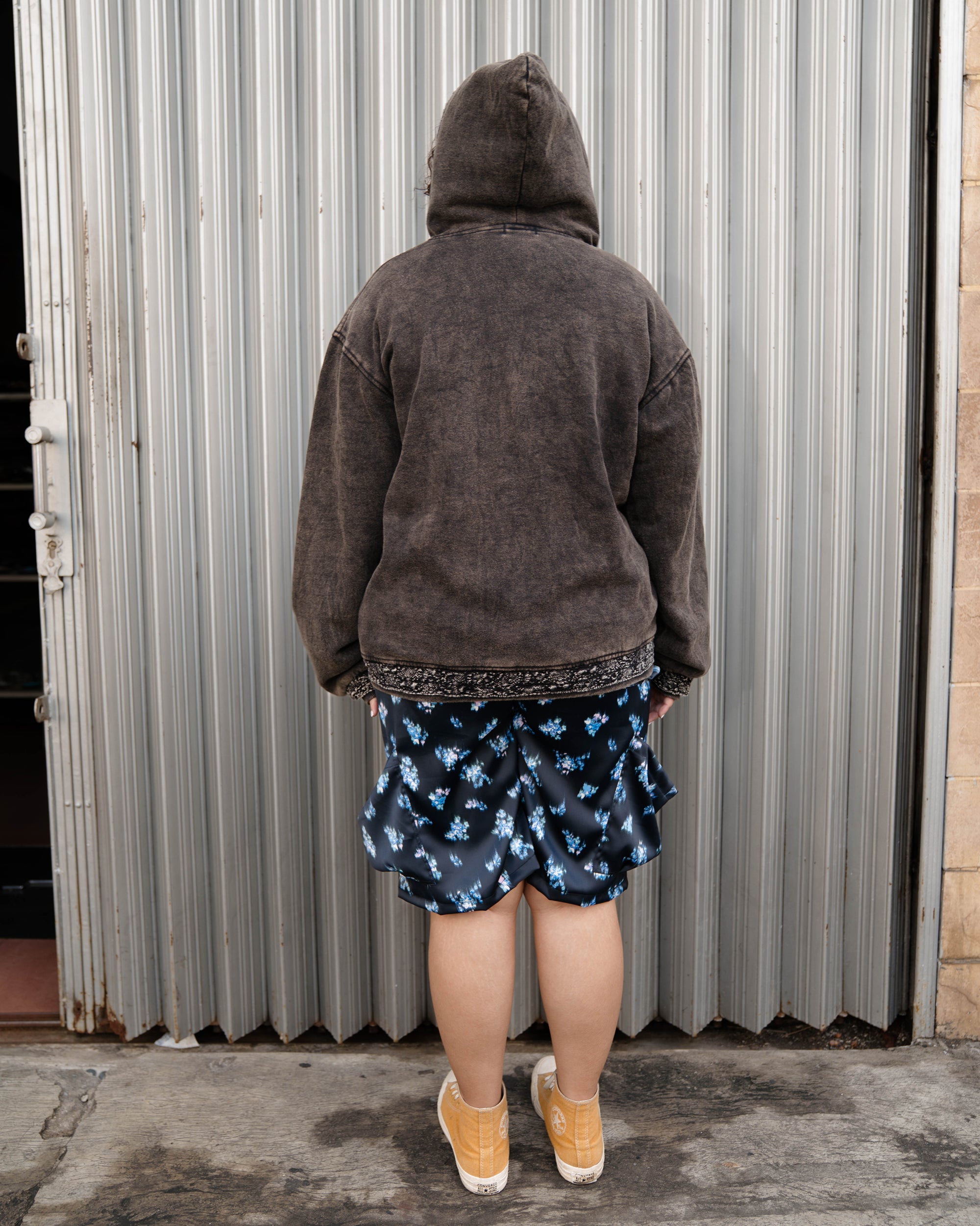 Dune Lace Hoodie Washed