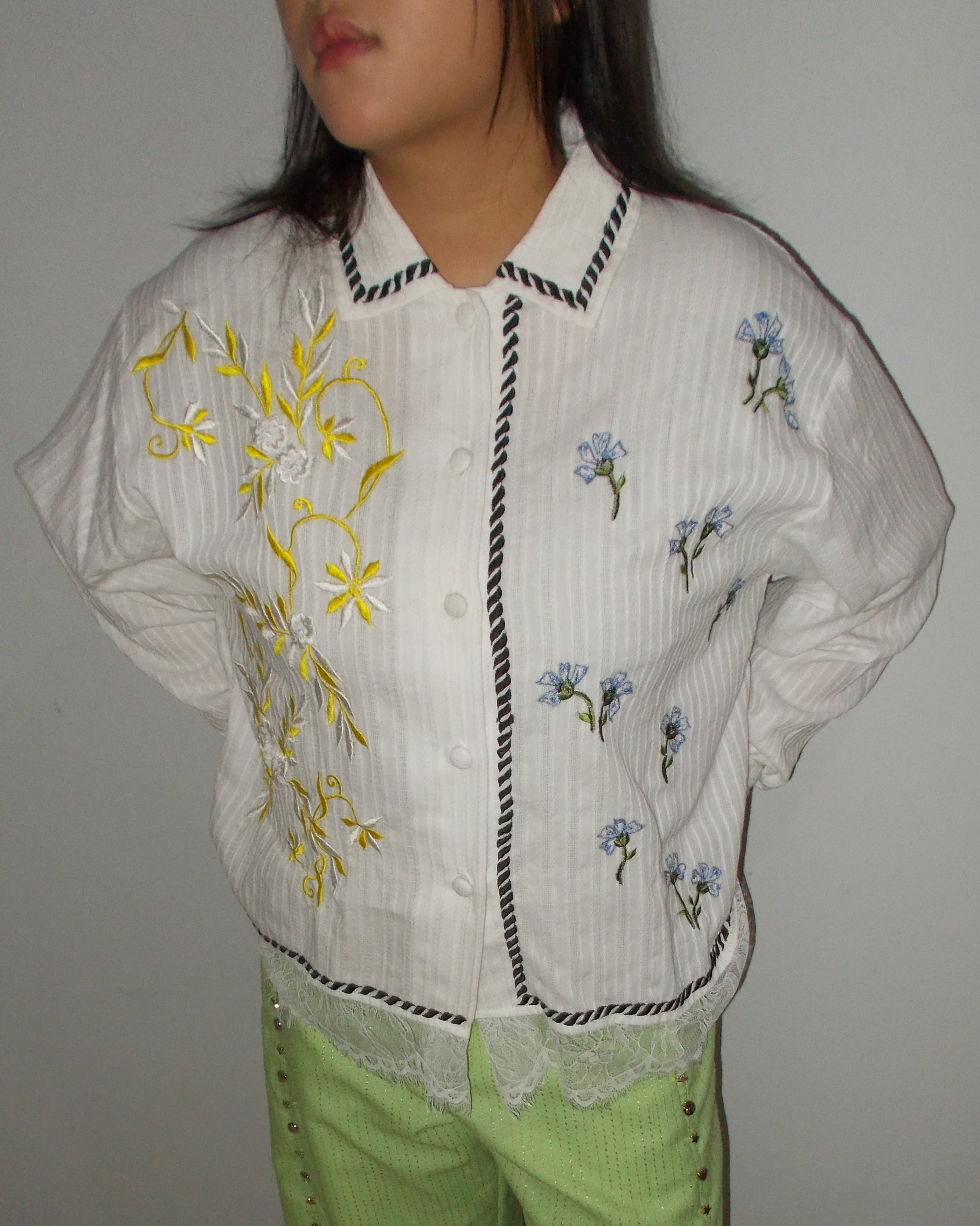 Marcy Embroidery Longsleeve Shirt