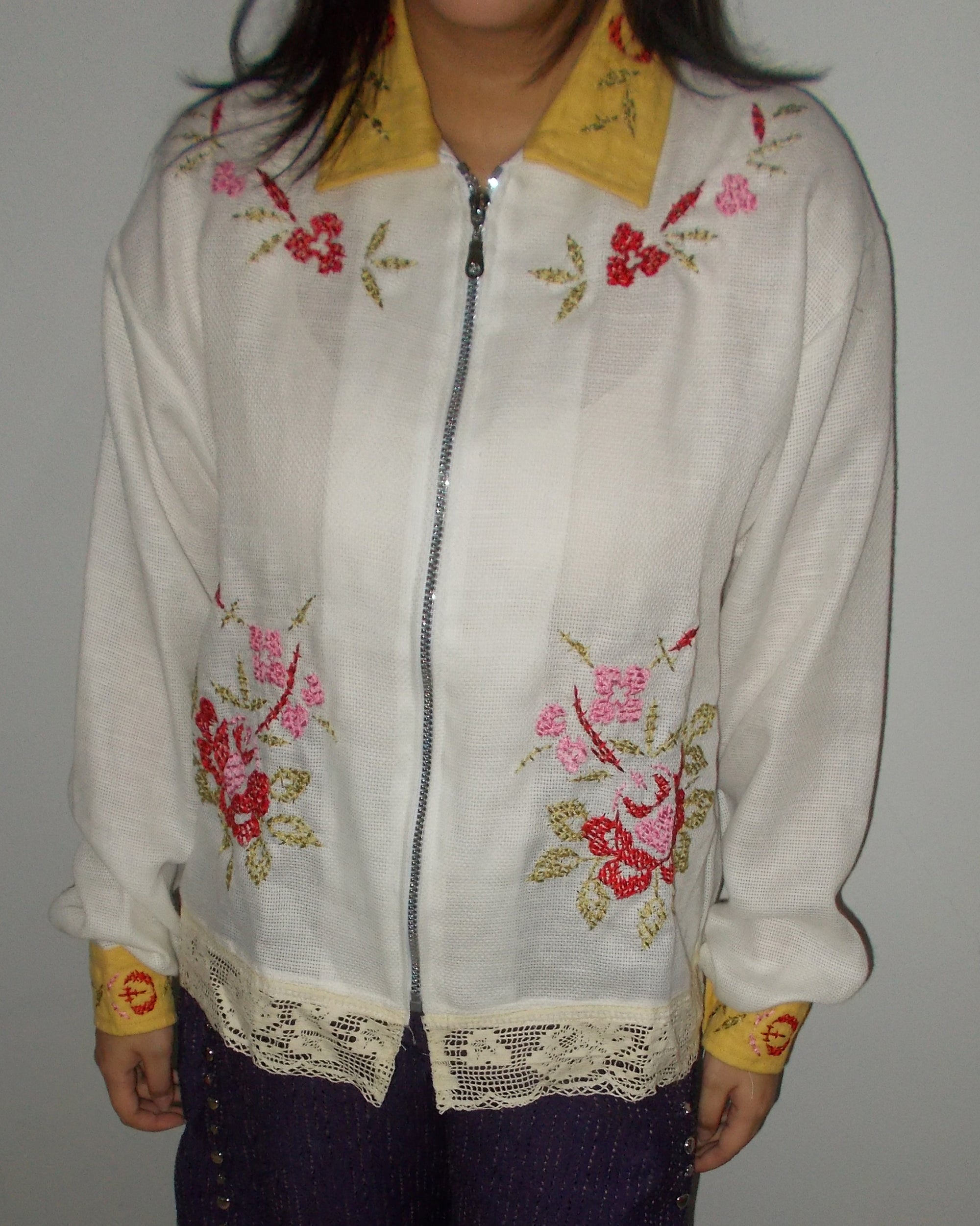 Hanna Cross-Stitch Jacket