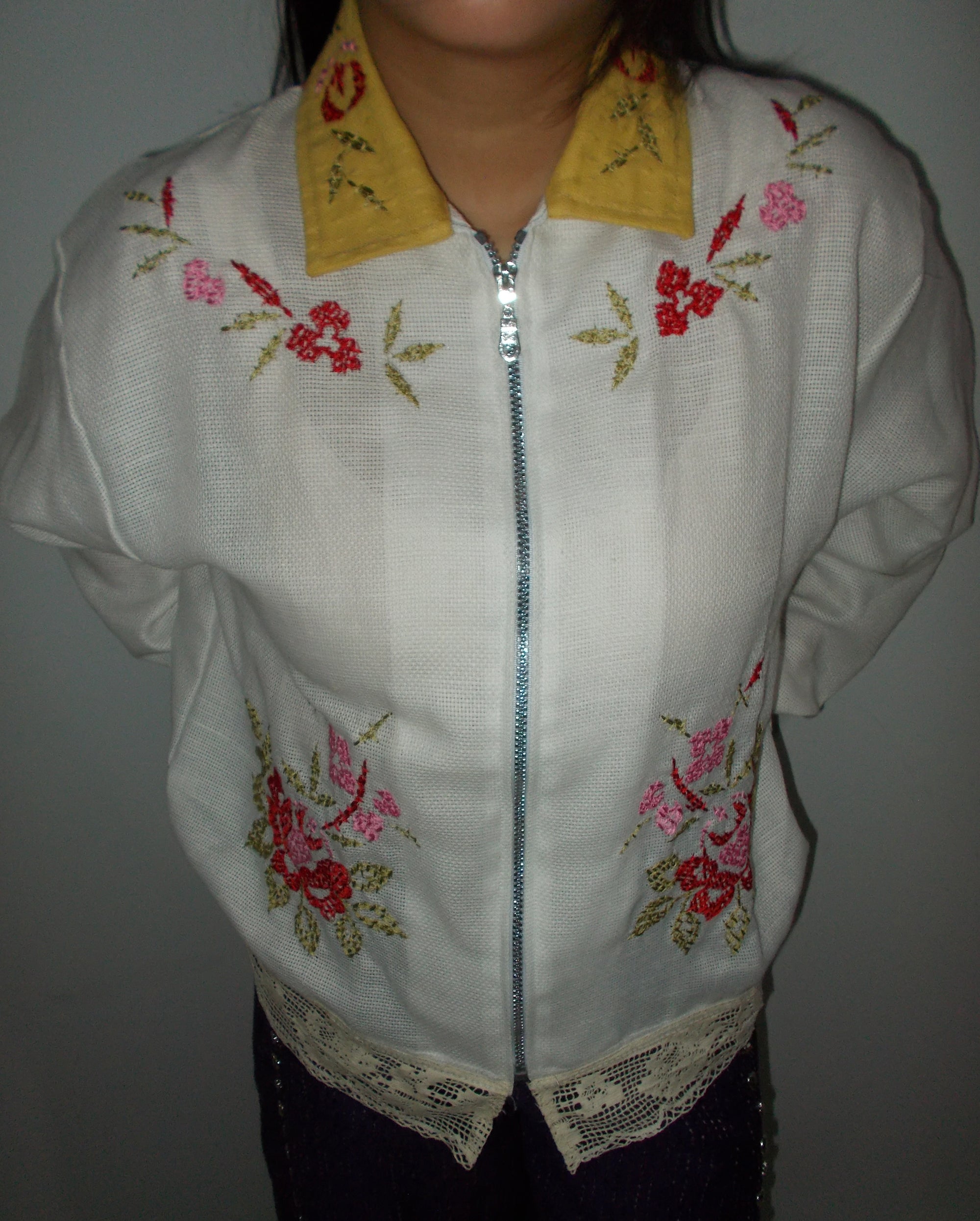 Hanna Cross-Stitch Jacket