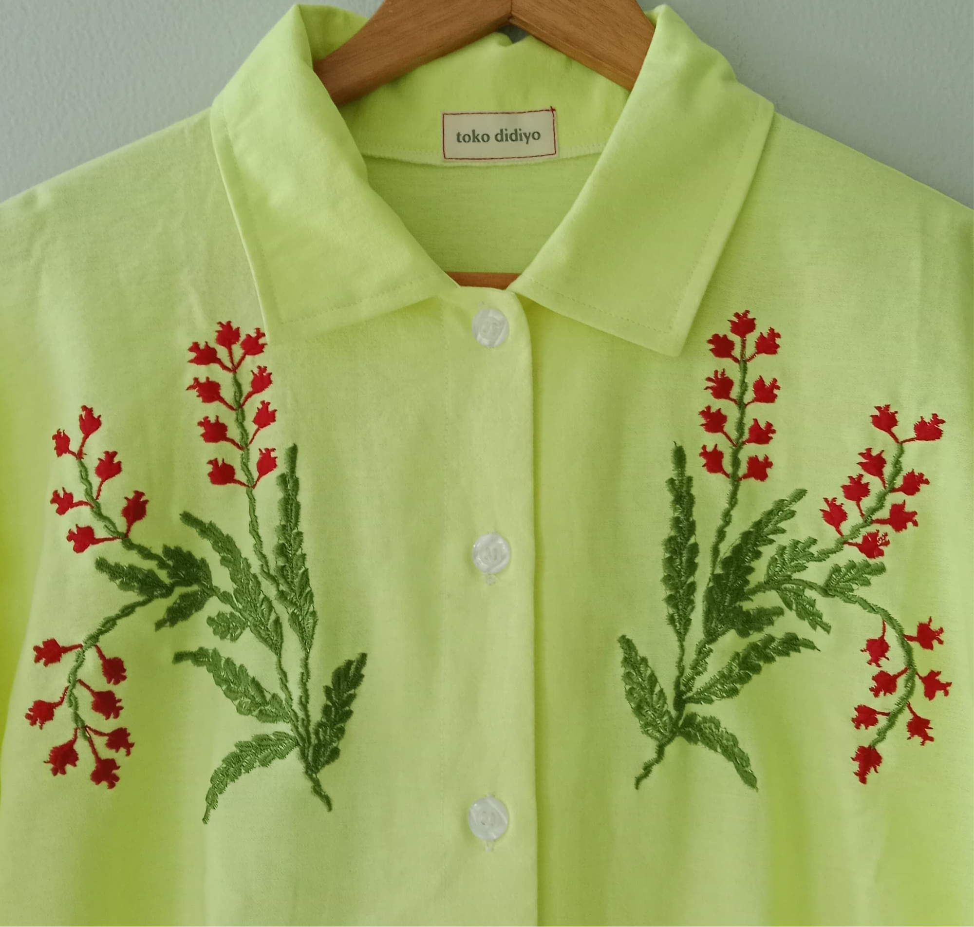 Ronne Embroidery Longsleeve Shirt