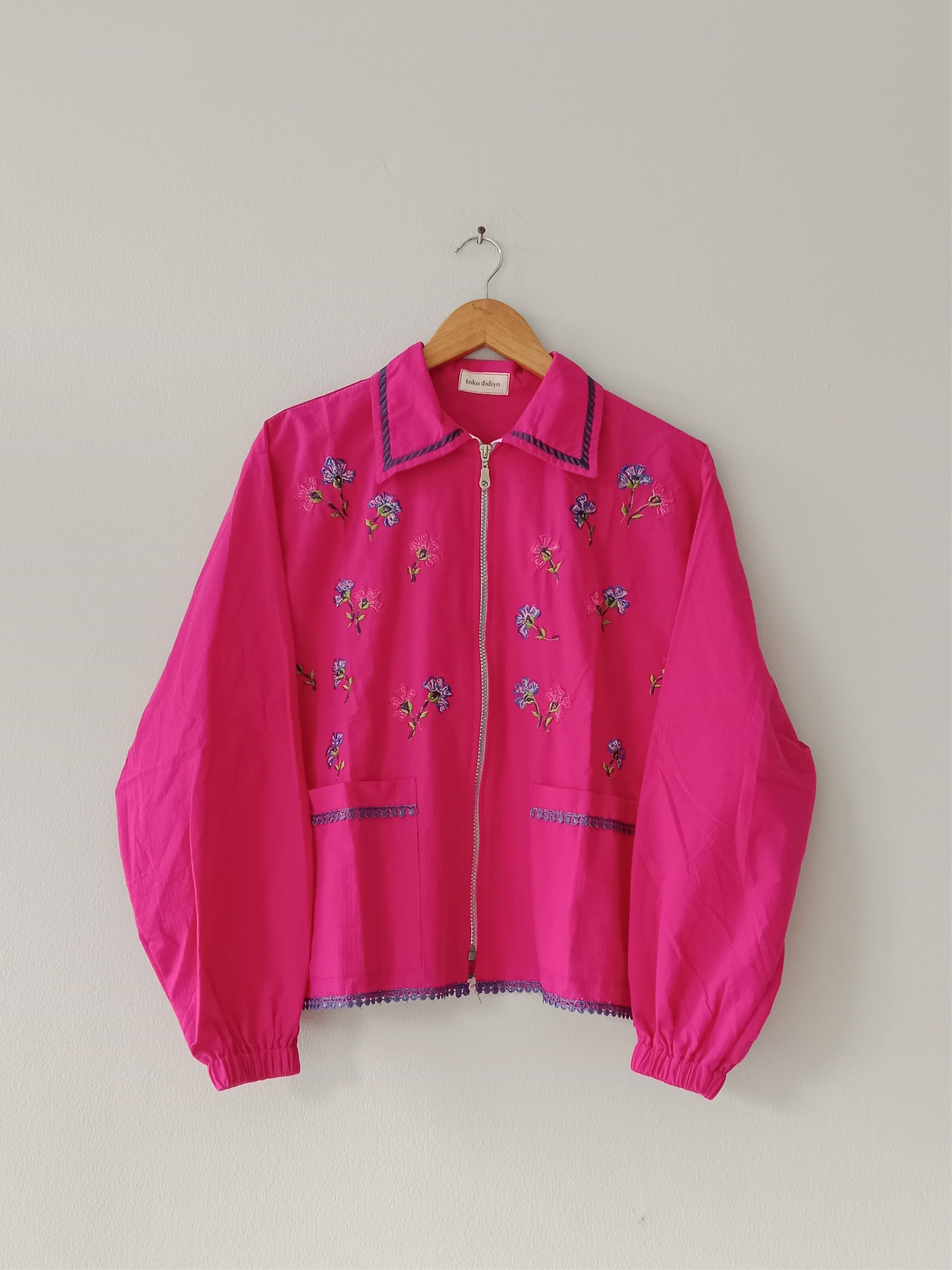 Lucy Embroidery Shirt-Jacket