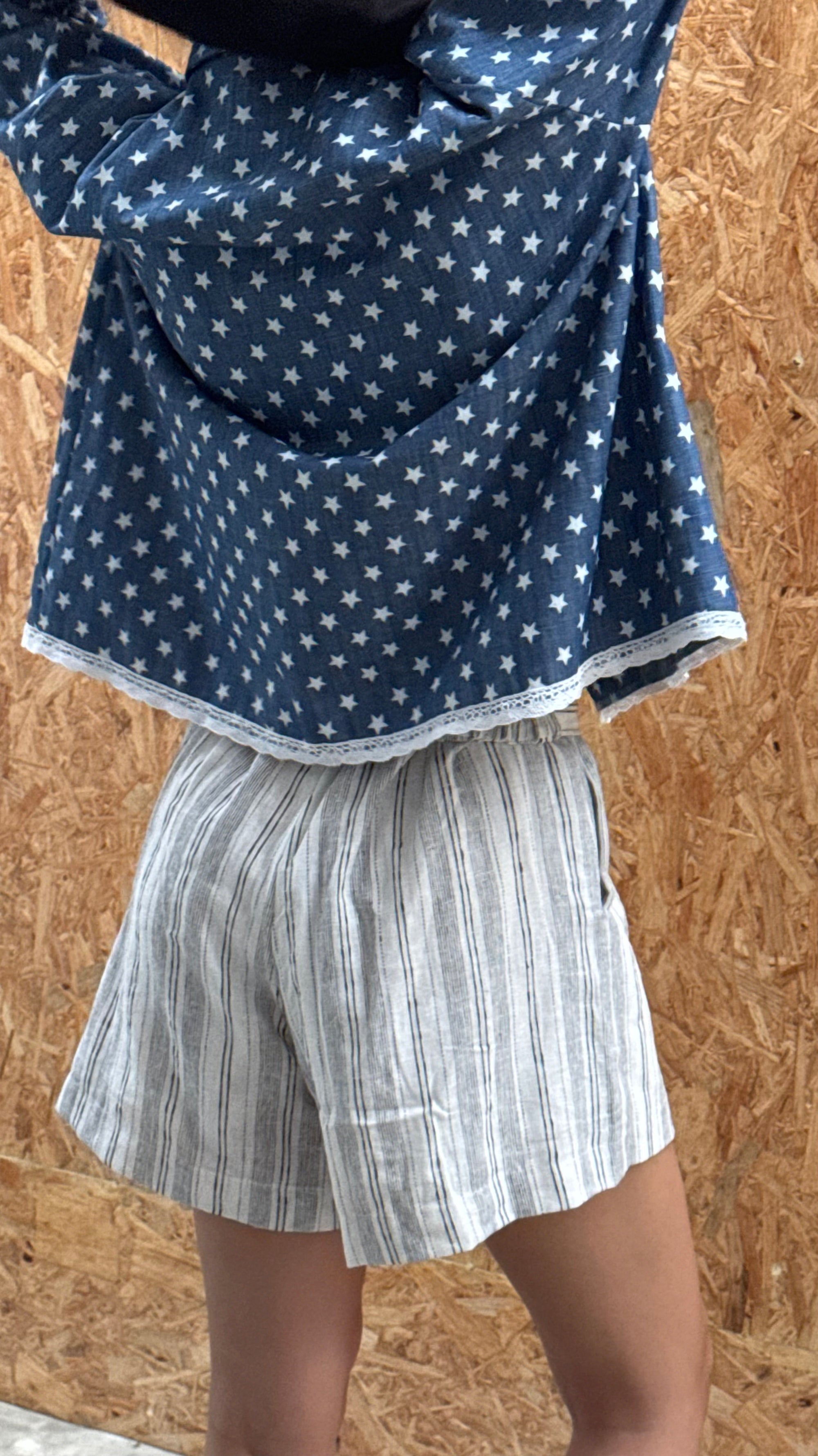 Stripped Horizon Skort