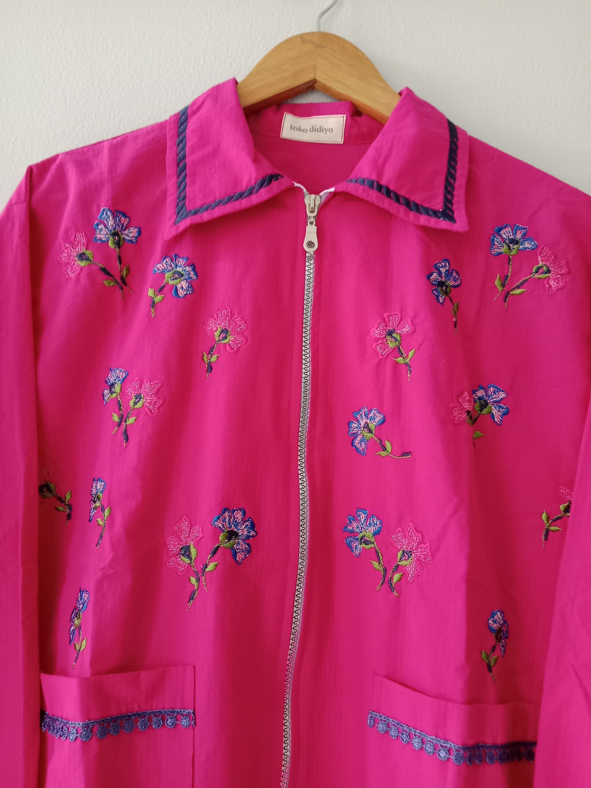 Lucy Embroidery Shirt-Jacket