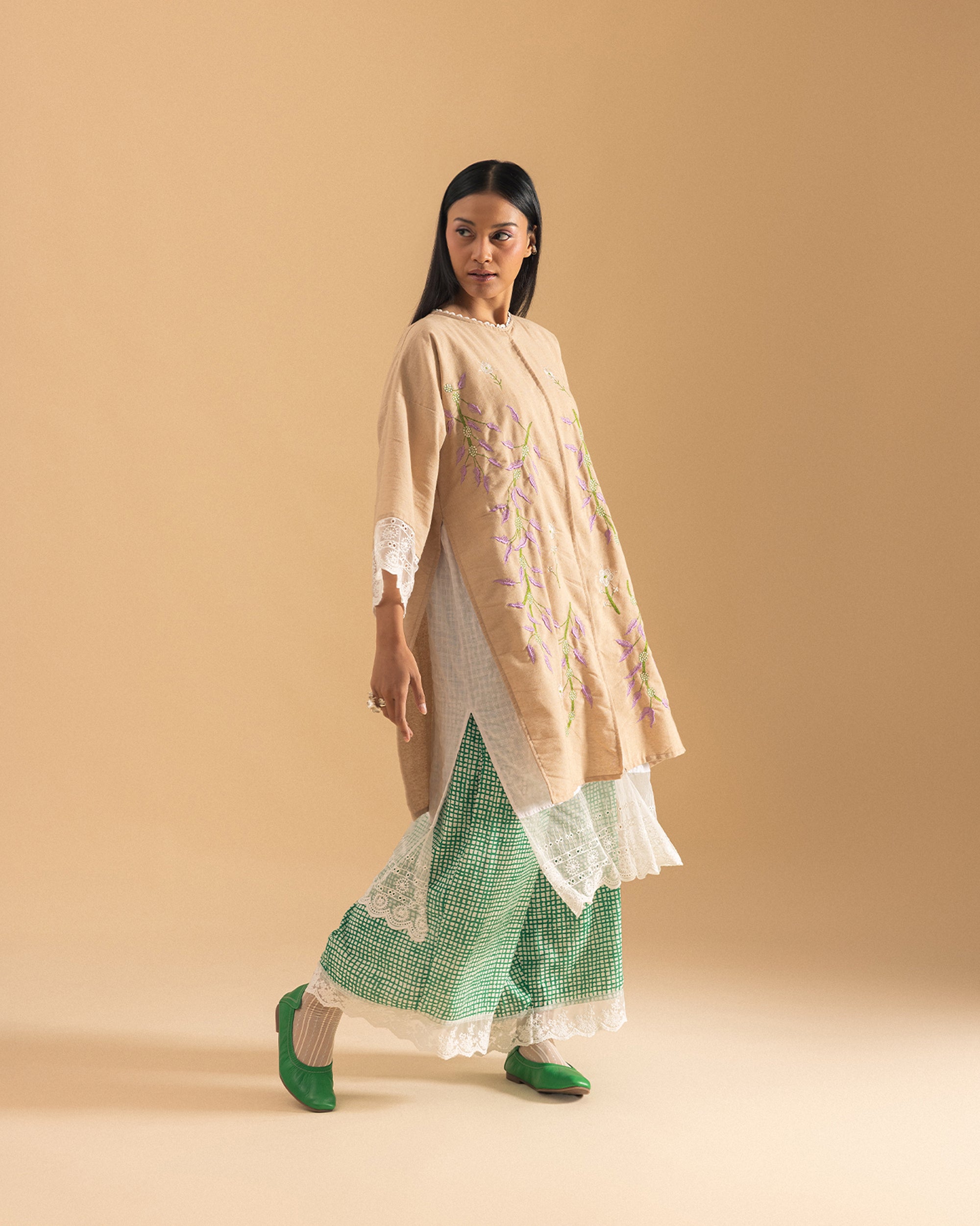 Debbie Embroidery Kaftan