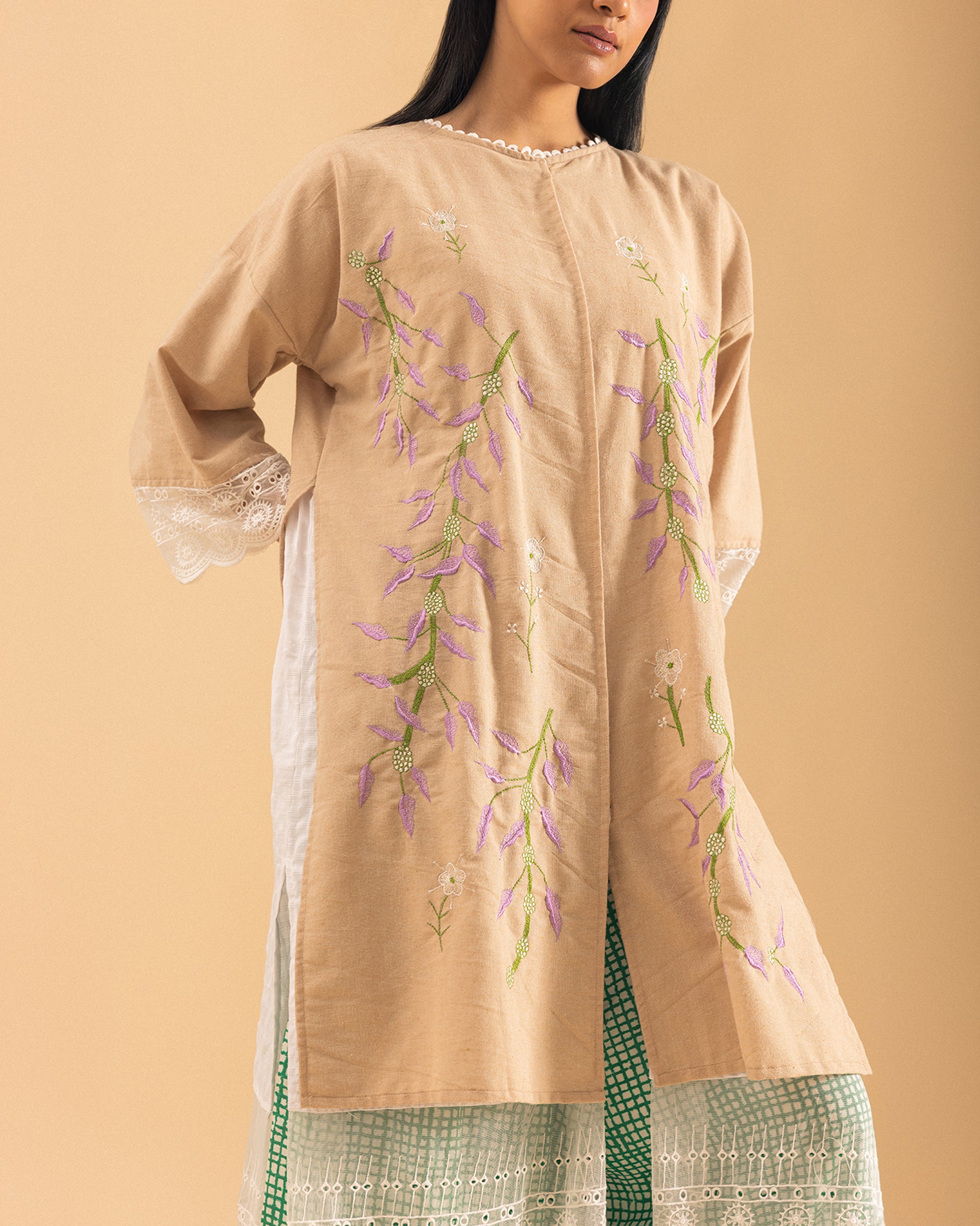 Debbie Embroidery Kaftan