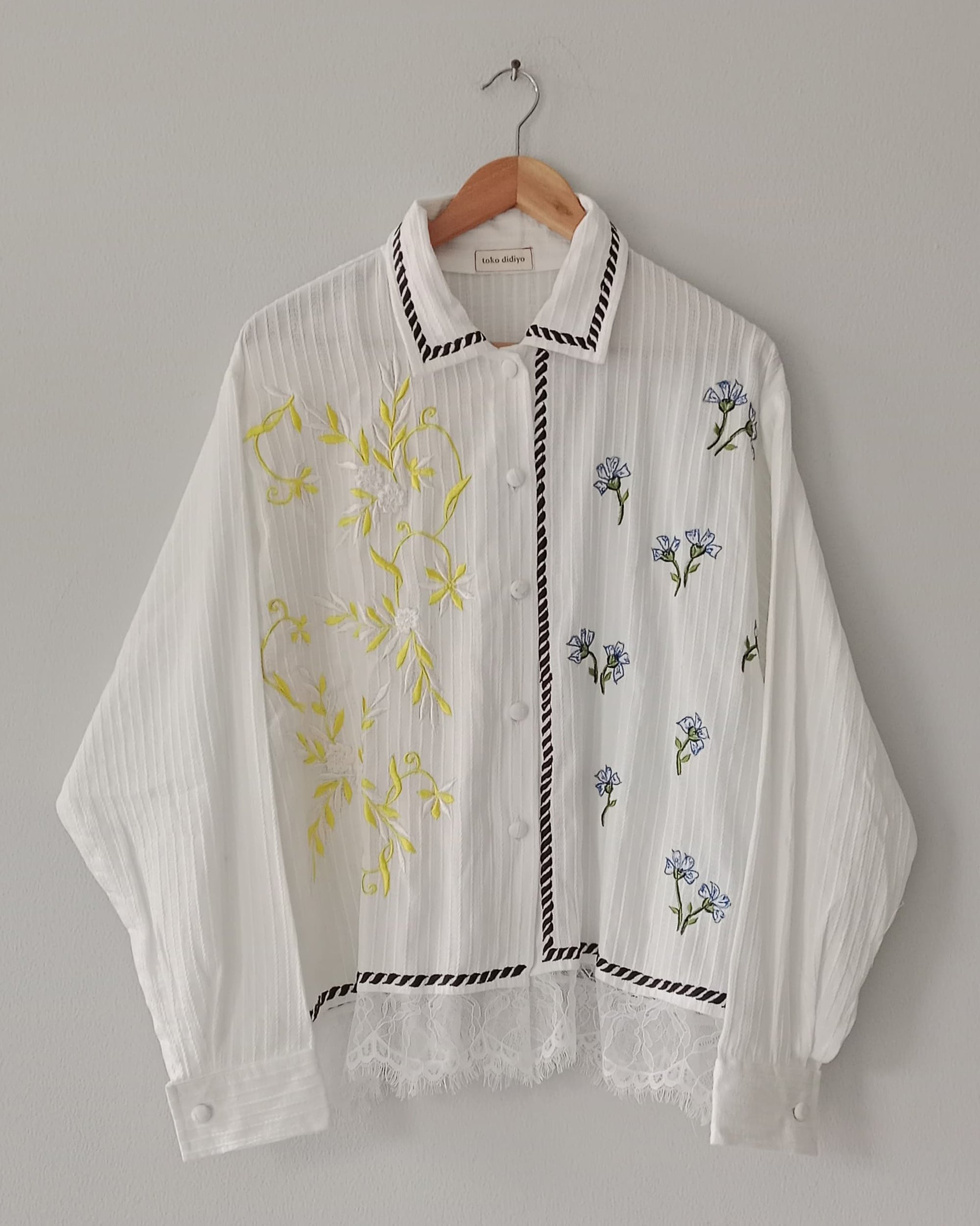 Marcy Embroidery Longsleeve Shirt
