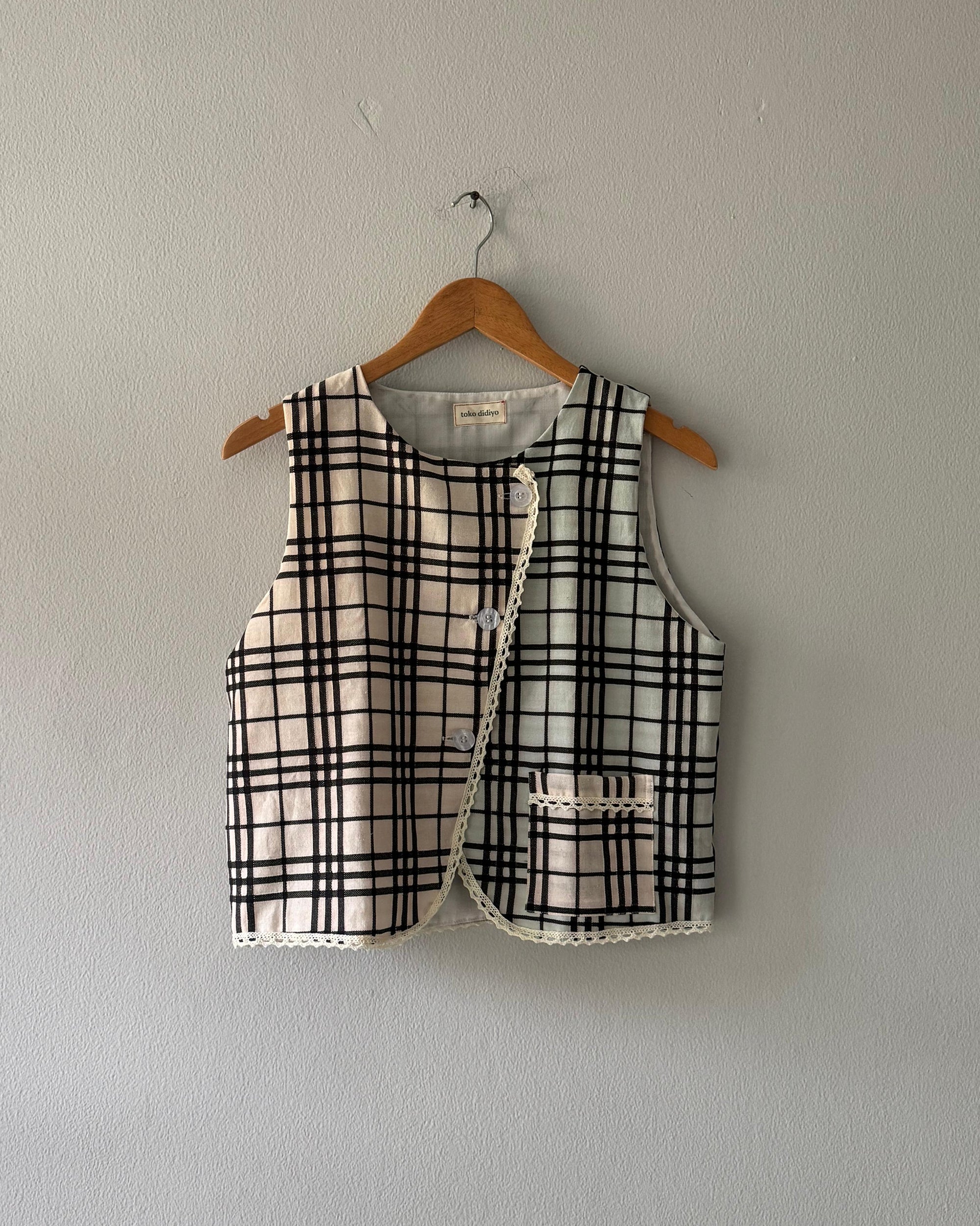 Cora Tartan Vest