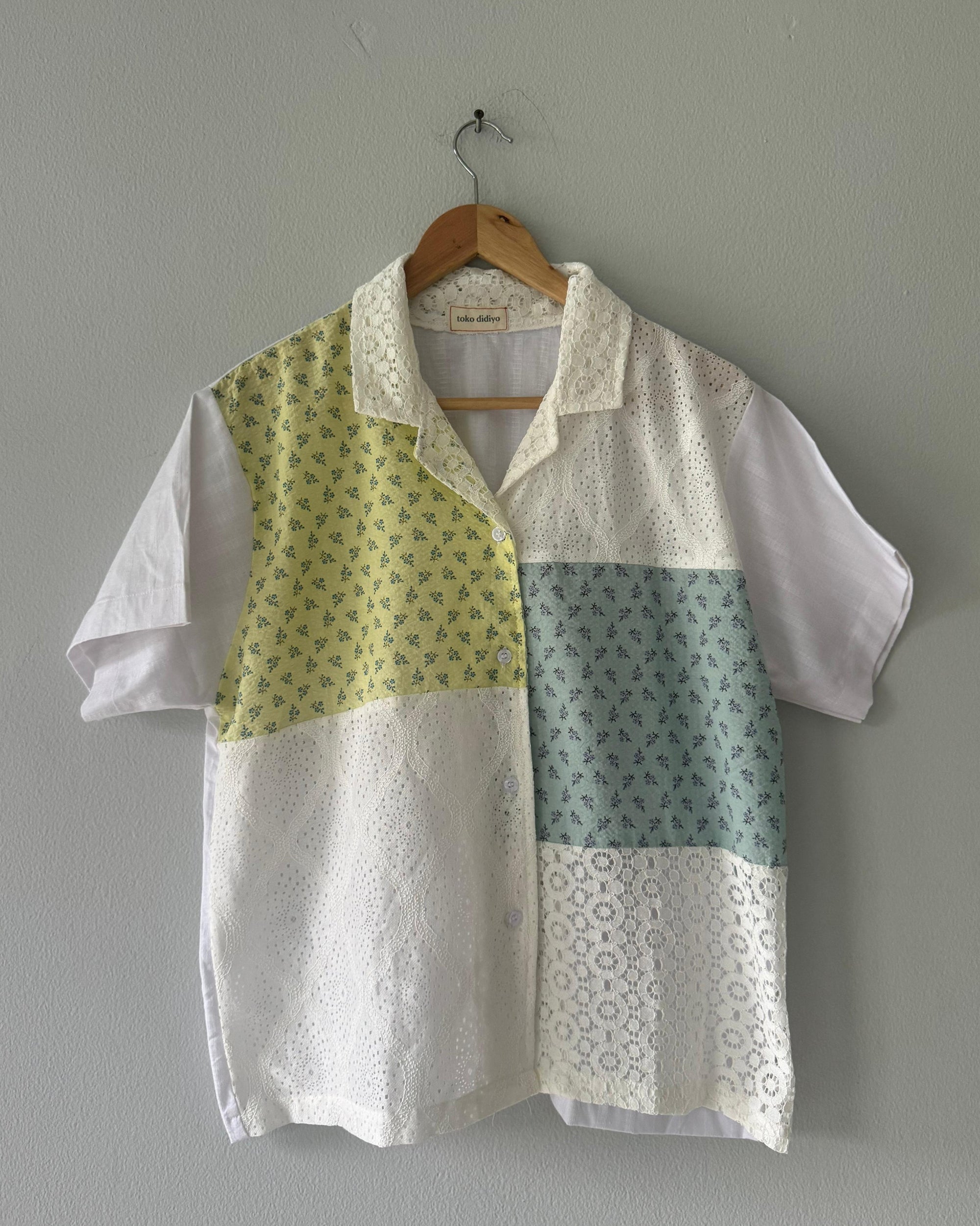 Jae Lace Patchwork Shirt