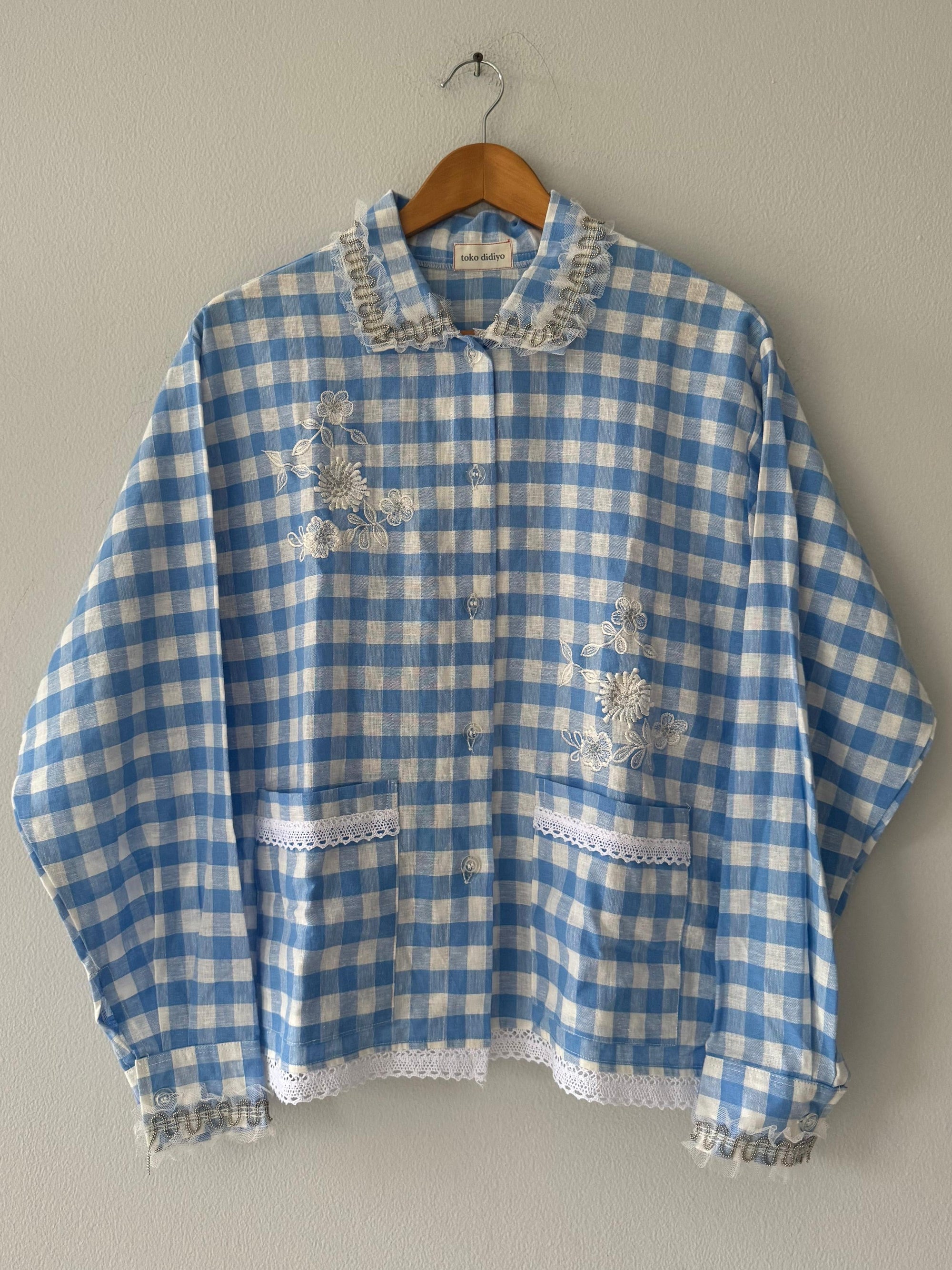 Kyoko Embroidery Shirt-Jacket