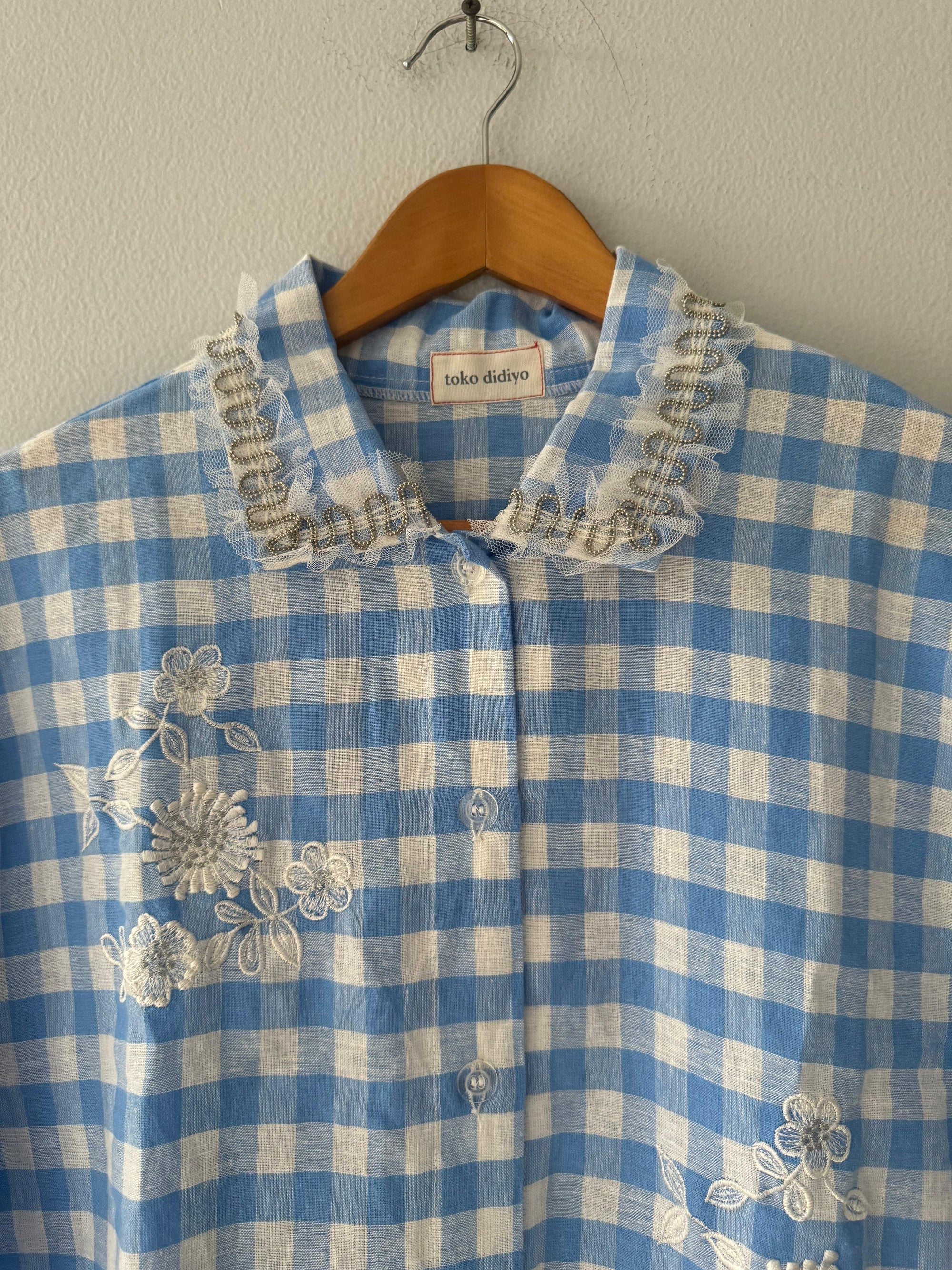 Kyoko Embroidery Shirt-Jacket