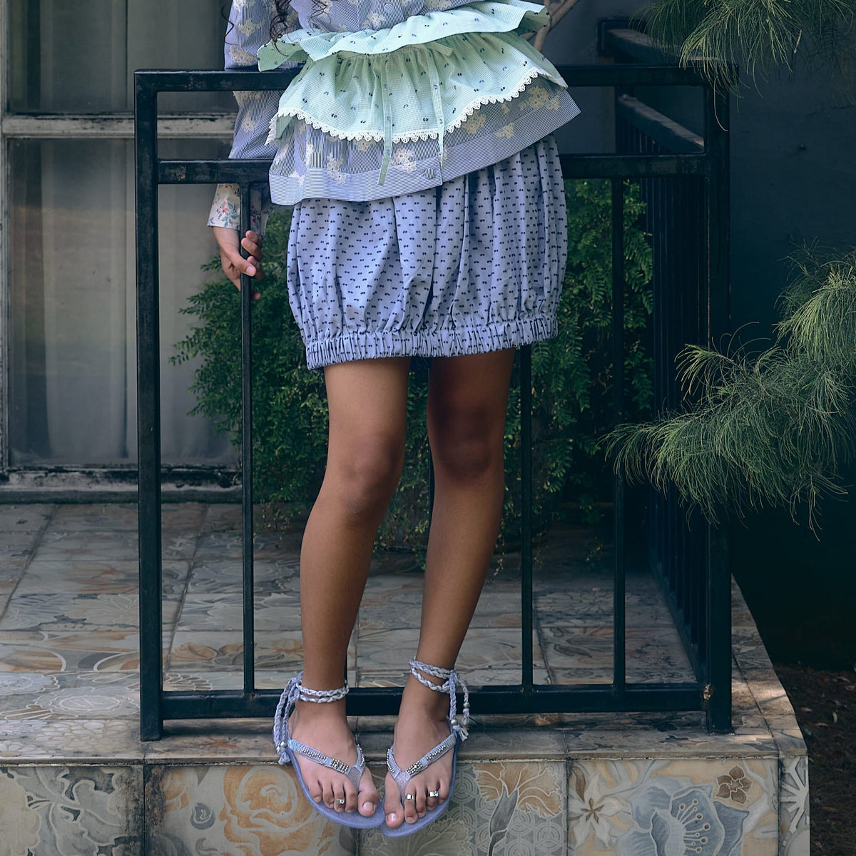 Olivia Balloon Mini Skirt
