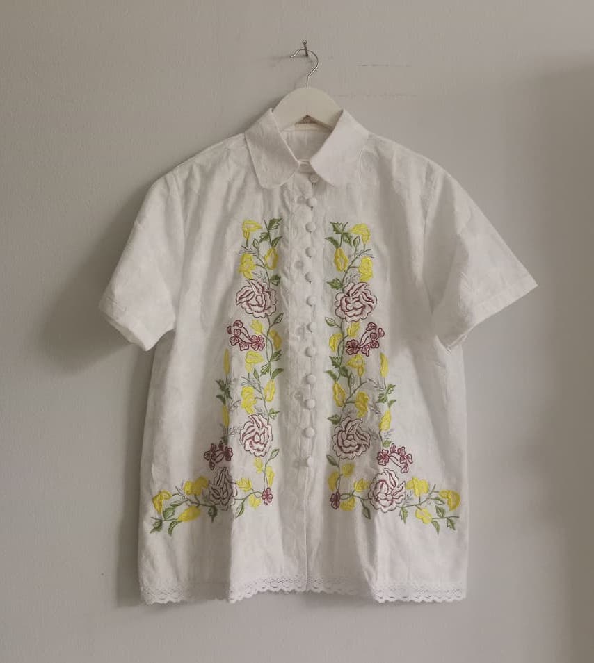 Ebony Embroidery Shirt