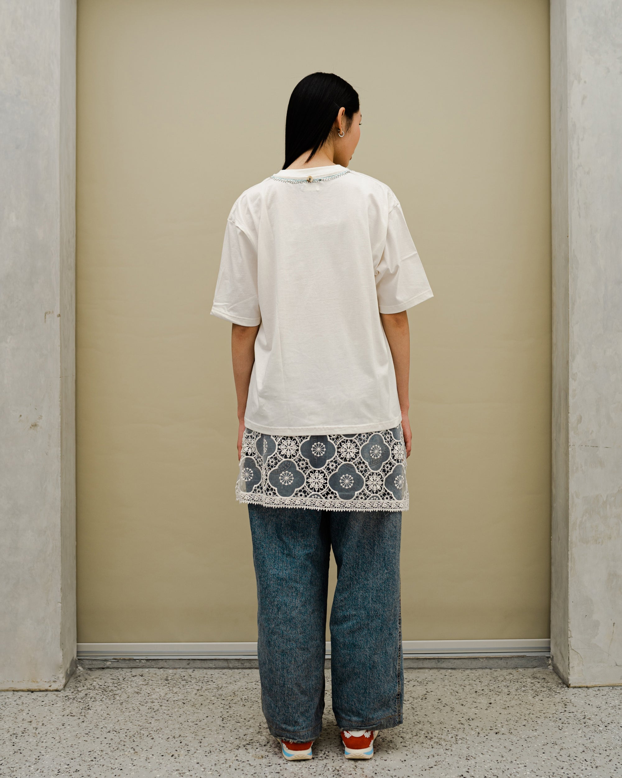 Image of Inka Octo Regular Tee, a tee with playful graphic and embroidery details.